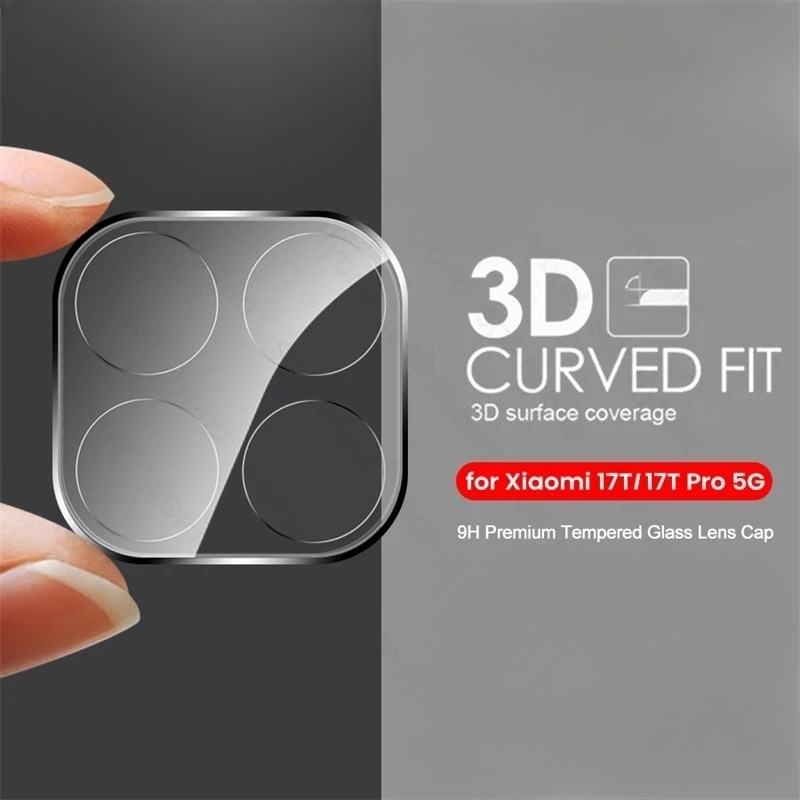 Photography Kit Xiaomi 15T Pro - 3 шт. 3D прозрачные защитные стеклянные