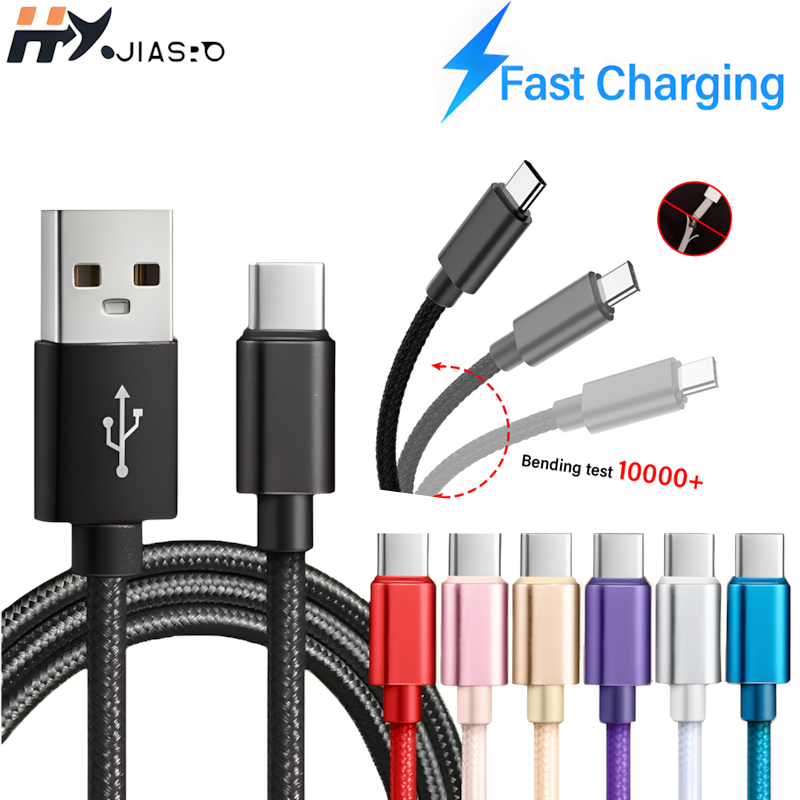 Photography Kit Xiaomi - Нейлоновый плетеный кабель USB-C для iPhone