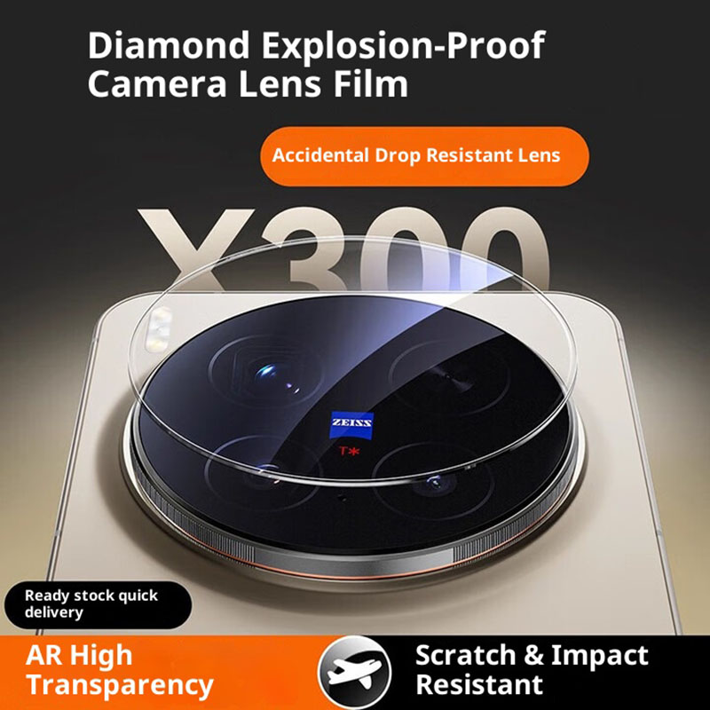 Photography Kit Vivo X300 - 3-1 шт., 9H Claer, крышка объектива,