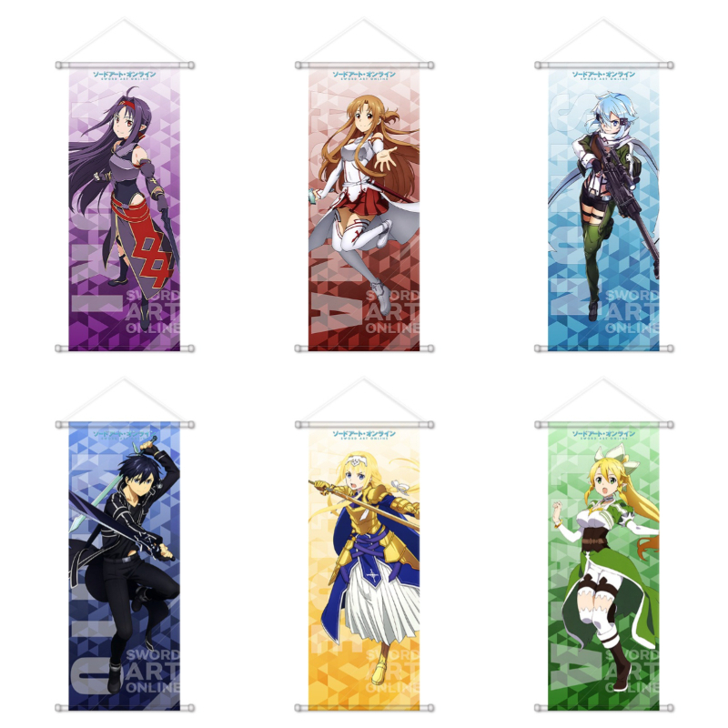 Photography Anime - Аниме-постеры Sword Art Online: Асуна, Кирито,