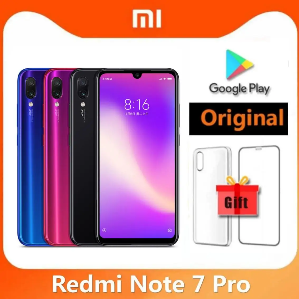 Photography Kit Xiaomi - Оригинальный смартфон Xiaomi Redmi Note 7